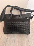 Mooie zwarte leren Esprit tas., Ophalen of Verzenden, Gebruikt, Zwart, Handtas