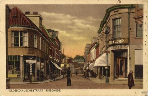 Oldenzaalschestraat - Enschede. - B-keus - 192? gelopen, Verzamelen, Ansichtkaarten | Nederland, Gelopen, Overijssel, 1920 tot 1940