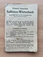 WO2 DUITS Deutsch-Russisches Soldaten-Wörterbuch 1941, Verzenden, Landmacht, Duitsland, Boek of Tijdschrift