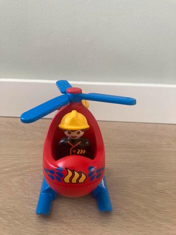 123 playmobil brandweer helikopter beschikbaar voor biedingen