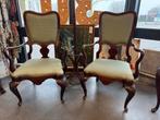 2 Antieke Cubaans Mahonie Leesstoelen, Ophalen