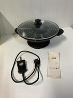 Ikea elektrische wok met glazen deksel en roosters, Ophalen, Zo goed als nieuw, Wok