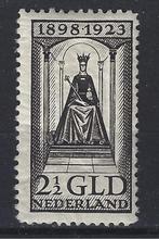 Nederland 130 ong regeringsjubileum 1923 ; MET CERTIFICAAT, Verzenden, T/m 1940, Postfris