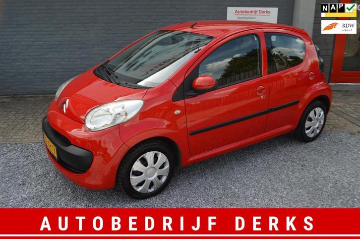 Citroen C1 1.0-12V Ambiance Aircp 5Drs Stuurbekrachtiging Ja, Auto's, Citroën, Bedrijf, Te koop, C1, ABS, Airbags, Airconditioning