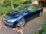 Honda Civic 1.3 Hybrid Elegance Leer/Lmv 17 Inch, Auto's, Honda, Automaat, Gebruikt, Beige, Blauw