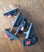 6st Luidspreker aansluitklem connector, Ophalen of Verzenden, Gebruikt, Overige typen, Overige merken