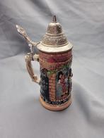 Kleine Bierpul met Deksel, Antiek en Kunst, Antiek | Keramiek en Aardewerk, Ophalen of Verzenden