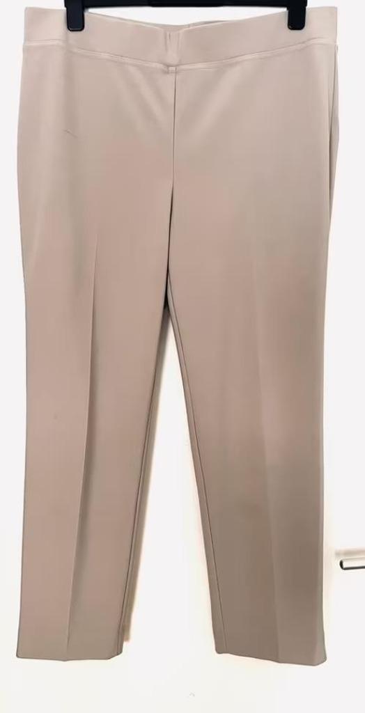 Joseph Ribkoff beige pantalon maat 46[vj], Kleding | Dames, Broeken en Pantalons, Nieuw, Maat 46/48 (XL) of groter, Beige, Lang