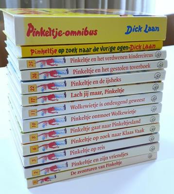 13 boeken van Pinkeltje - alles voor €4,50 samen beschikbaar voor biedingen