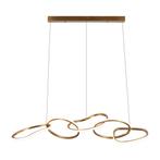 Hanglamp Flyn LED 125cm, kleur Brushed Gold van Richmond, Ophalen, ., Nieuw, Richmond