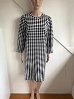 Anna Van Toor jurk maat L 40 zwart wit print wijde mouwen, Kleding | Dames, Jurken, Maat 38/40 (M), Anna van Toor, Zwart, Ophalen of Verzenden