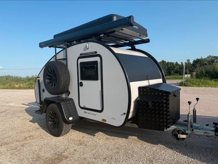 Hero camper ranger -Columbus 2021, Caravans en Kamperen, Caravans, Particulier, tot en met 5, 750 - 1000 kg, Overige, Vast bed