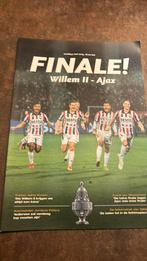 Magazine bekerfinale Willem II - Ajax 5-5-2018, Boek of Tijdschrift, Ophalen of Verzenden, Zo goed als nieuw, Willem II
