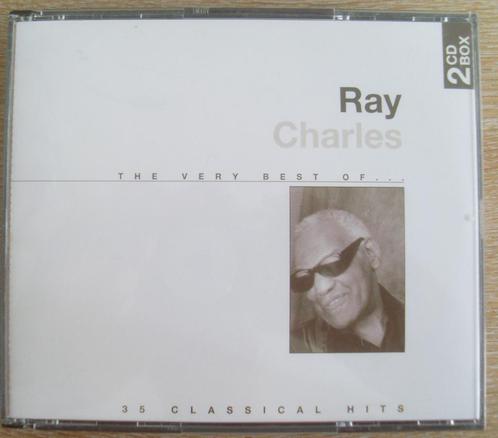 Ray Charles - The Very Best Of Ray Charles (2CD), Cd's en Dvd's, Cd's | Jazz en Blues, Jazz en Blues, 1960 tot 1980, Ophalen of Verzenden