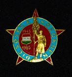 40 jaar Bevrijding WW2 Sovjet Soldaat Emaillen Messing Speld, Verzenden