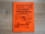 Herinneringen aan de bevrijding van Rheden 16 april 1945, Ophalen of Verzenden, Tweede Wereldoorlog, Zo goed als nieuw