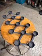 Vintage Metalen Kandelaar voor Verschillende Kaarsen, Huis en Inrichting, Woonaccessoires | Kandelaars en Kaarsen, Gebruikt, Ophalen of Verzenden