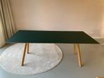 Hay Eettafel 200x90 - Donkergroen/Eiken, Huis en Inrichting, Tafels | Eettafels, Ophalen, Gebruikt, Eikenhout, 50 tot 100 cm