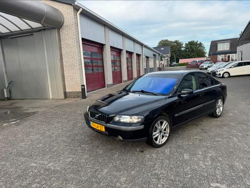Volvo S60 2.4 140PK AUT 2003 Zwart, Auto's, Volvo, Bedrijf, S60, Benzine, E, Sedan, Automaat, Origineel Nederlands, Zwart, Voorwielaandrijving