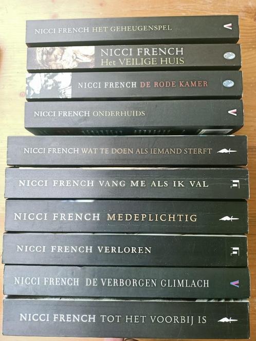 10 boeken van Nicci French, los of in één koop, Boeken, Thrillers, Gelezen, Europa overig, Ophalen of Verzenden