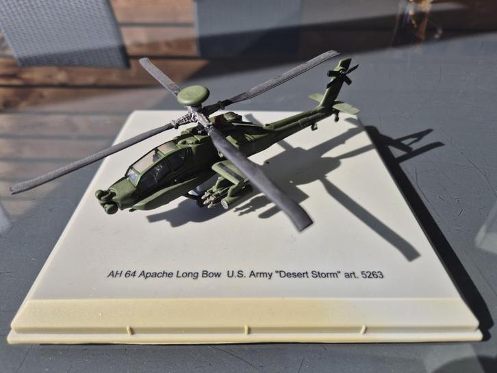 AH64 Apache LongBow U.S. Army “Desert Storm” art 5263 1:100, Hobby en Vrije tijd, Modelbouw | Vliegtuigen en Helikopters, Zo goed als nieuw