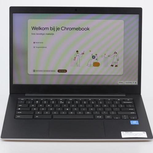 Samsung Galaxy Chromebook Go Intel Celeron/4GB/64GB eMMC Ops, Computers en Software, Chromebooks, Zo goed als nieuw
