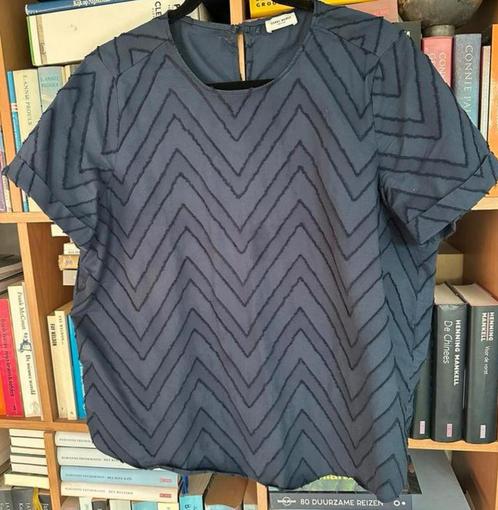 RAF- blauwe Gerry Weber blouse maat 44, Kleding | Dames, Blouses en Tunieken, Zo goed als nieuw, Maat 42/44 (L), Blauw, Ophalen of Verzenden