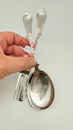 Antiek Hollands gegraveerde zilveren gemberset uit 1901!, Antiek en Kunst, Antiek | Goud en Zilver, Ophalen of Verzenden, Zilver