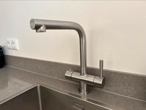 Franke 3-in-1 heetwaterkraan RVS, Huis en Inrichting, Keuken | Keukenelementen, Gebruikt, Verzenden