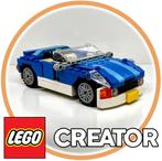 LEGO Creator Blauwe Sportwagen, Ophalen of Verzenden, Gebruikt, Complete set, Lego