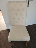 Beige urban sofa chesterfield look stoelen keuken, Huis en Inrichting, Stoelen, Ophalen of Verzenden, Gebruikt, Overige kleuren