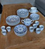 Saksisch blauw serviesgoed, Ophalen of Verzenden