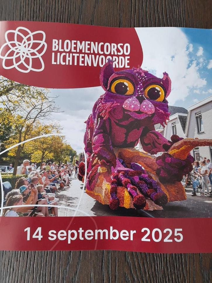 Corso Lichtenvoorde 2025 Programmaboekje, Verzamelen, Overige Verzamelen, Nieuw, Ophalen of Verzenden