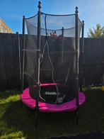 Salta Trampoline Roze 140 cm, Ophalen, Zo goed als nieuw