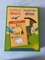 Zo teken je Dino’s nieuw in doos, Kinderen en Baby's, Speelgoed | Educatief en Creatief, Nieuw, Ophalen of Verzenden, Knutselen