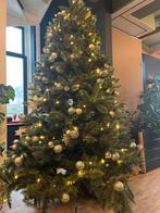 Kunst kerstboom met ballen en lichtjes, Ophalen, Zo goed als nieuw