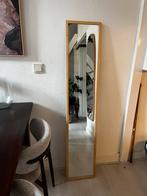 Houten staande spiegel, Huis en Inrichting, Ophalen, Minder dan 50 cm, Zo goed als nieuw, 150 tot 200 cm