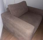 Brede comfortabele fauteuil + voetenbank, Huis en Inrichting, Fauteuils, Ophalen of Verzenden