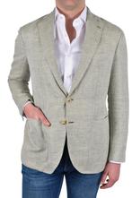SALE! €1600,- Nieuw Luigi Borrelli colbert 50 groen, Kleding | Heren, Maat 48/50 (M), Service@boreal1957.com, Luigi Borrelli, Nieuw