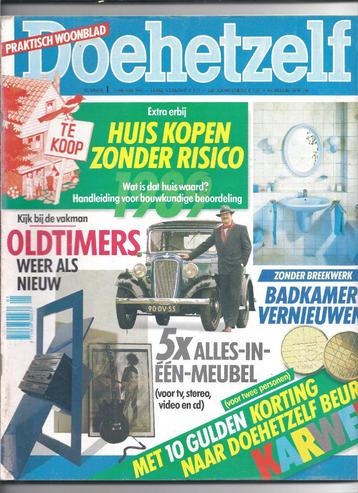 Doe Het Zelf Tijdschrift 1989 jaargang compleet beschikbaar voor biedingen