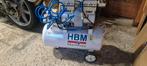 Hbm 30l low noise compressor, Ophalen of Verzenden, Zo goed als nieuw, Minder dan 200 liter/min