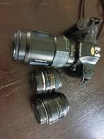 Olympus OM101 Power Focus + 3 lenzen, Ophalen, Gebruikt, Spiegelreflex, Olympus