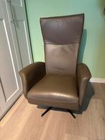 Mooie relaxstoel, Ophalen, Minder dan 75 cm, Leer, Zo goed als nieuw