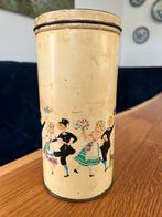 Turkstra Friese bruiloft beschuitblik incl. Originele Houder, Verzamelen, Blikken, Ophalen of Verzenden, Gebruikt, Overige