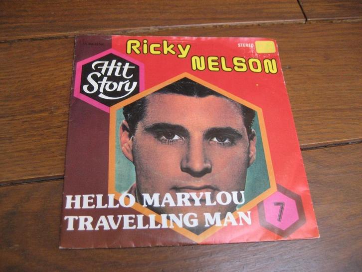 Ricky nelson sixties singles, Cd's en Dvd's, Vinyl Singles, Gebruikt, Single, Pop, 7 inch, Ophalen of Verzenden