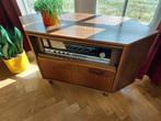 Vintage Loewe Opta radiomeubel en Philips platenspeler, Ophalen