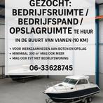 GEZOCHT Bedrijfsruimte / Loods / Opslag in regio Utrecht, Zakelijke goederen, Bedrijfs Onroerend goed, Bedrijfsruimte