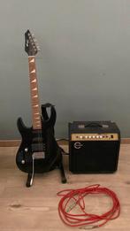 Tekoop aangeboden elektrische gitaar met versterker, Ophalen of Verzenden, Zo goed als nieuw, Overige merken, Met versterker
