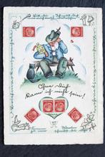 Postzegeltaal Deutsches Reich, de poes is hem tot troost, Verzamelen, Ansichtkaarten | Themakaarten, Verzenden, 1920 tot 1940