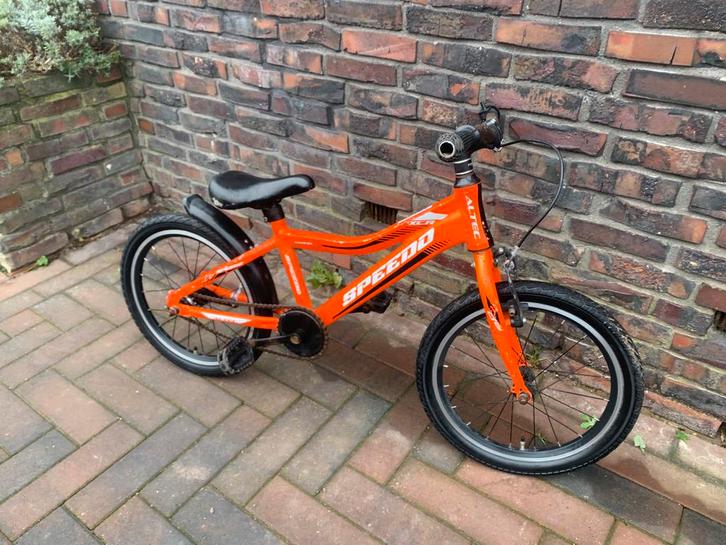 Altec Speedo XCR Kinderfiets, Fietsen en Brommers, Fietsen | Meisjes, Gebruikt, 16 inch, Handrem, Ophalen of Verzenden